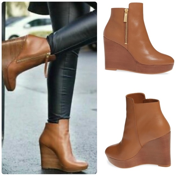 Michael kors alane wedge bootie Clearance